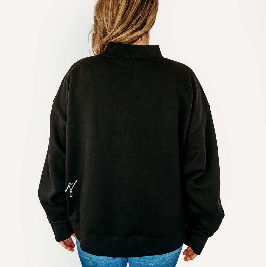 Iowa Hawkeyes 1847 Mock Neck Pullover