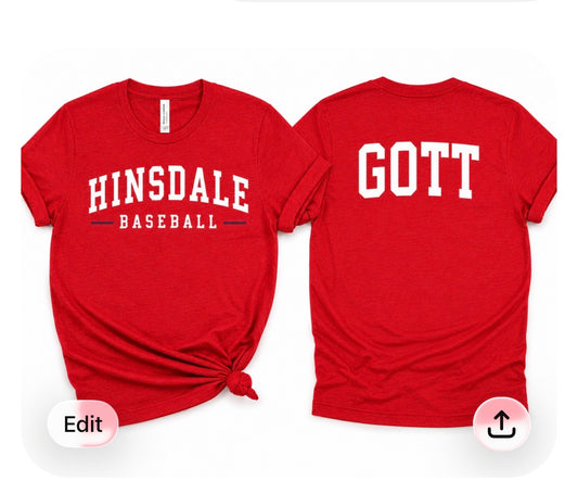 Hinsdale All Star T-shirt