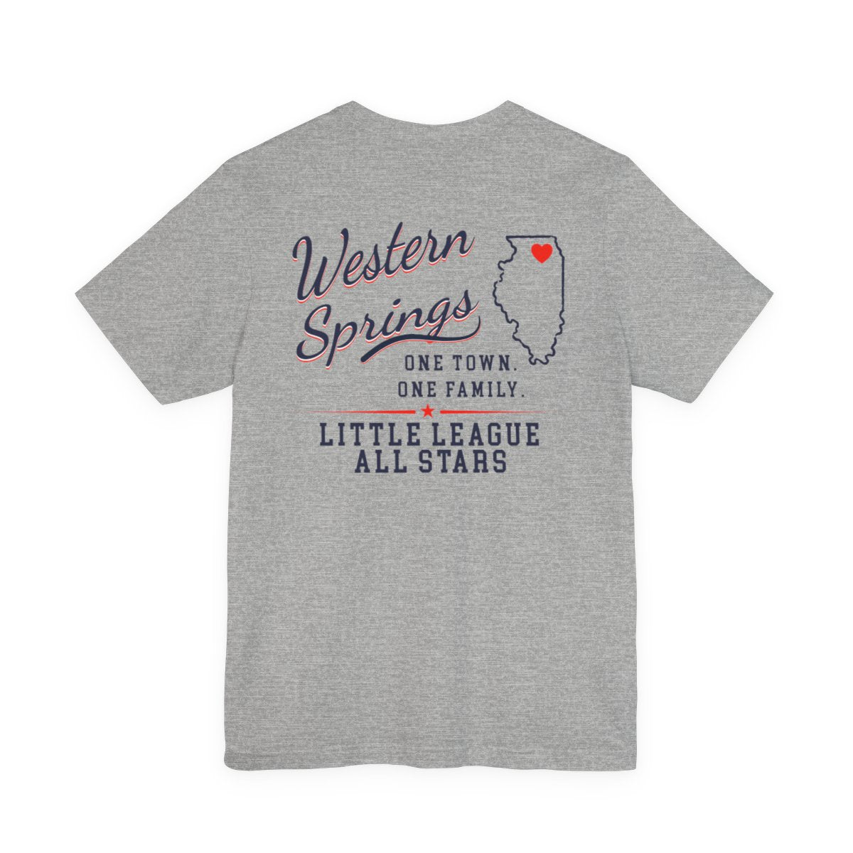 Western Springs Little League All Stars Tee
