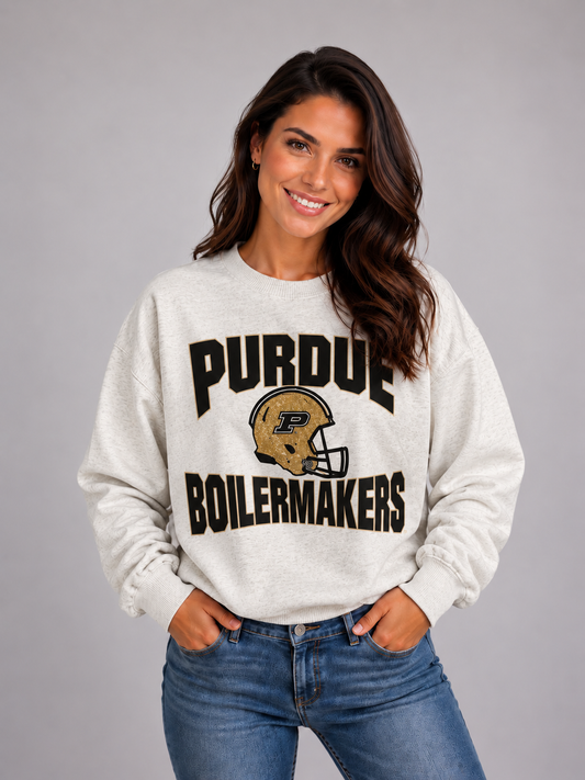 Purdue Boilermakers Football Crewneck