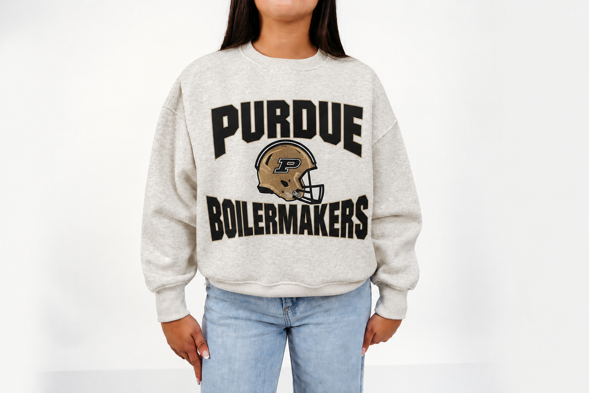 Purdue Boilermakers Football Crewneck