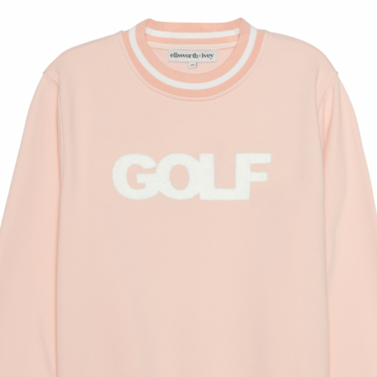 Retro Pink Women's Golf Sweatshirt