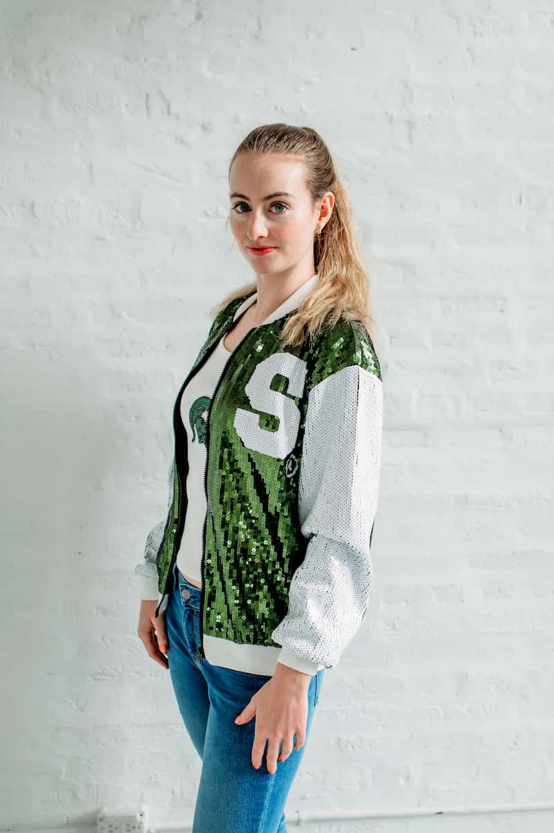 Michigan State Sequin Jacket