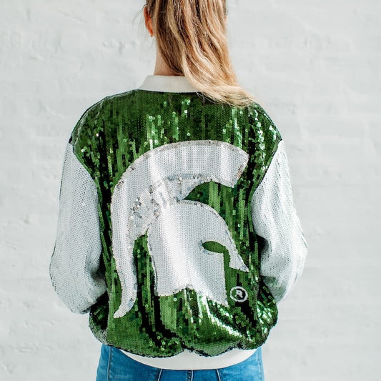 Michigan State Sequin Jacket