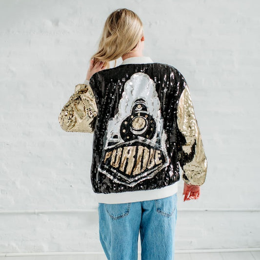 Purdue Sequin Jacket
