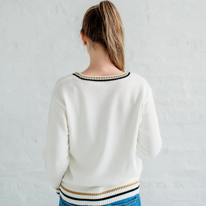 Purdue Knit Sweater.   Purdue gameday apparel