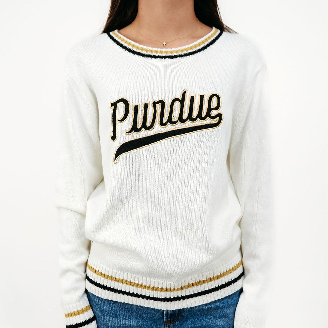 Purdue Knit Sweater