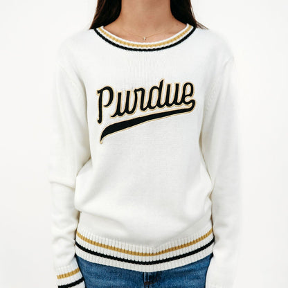 Purdue Knit Sweater