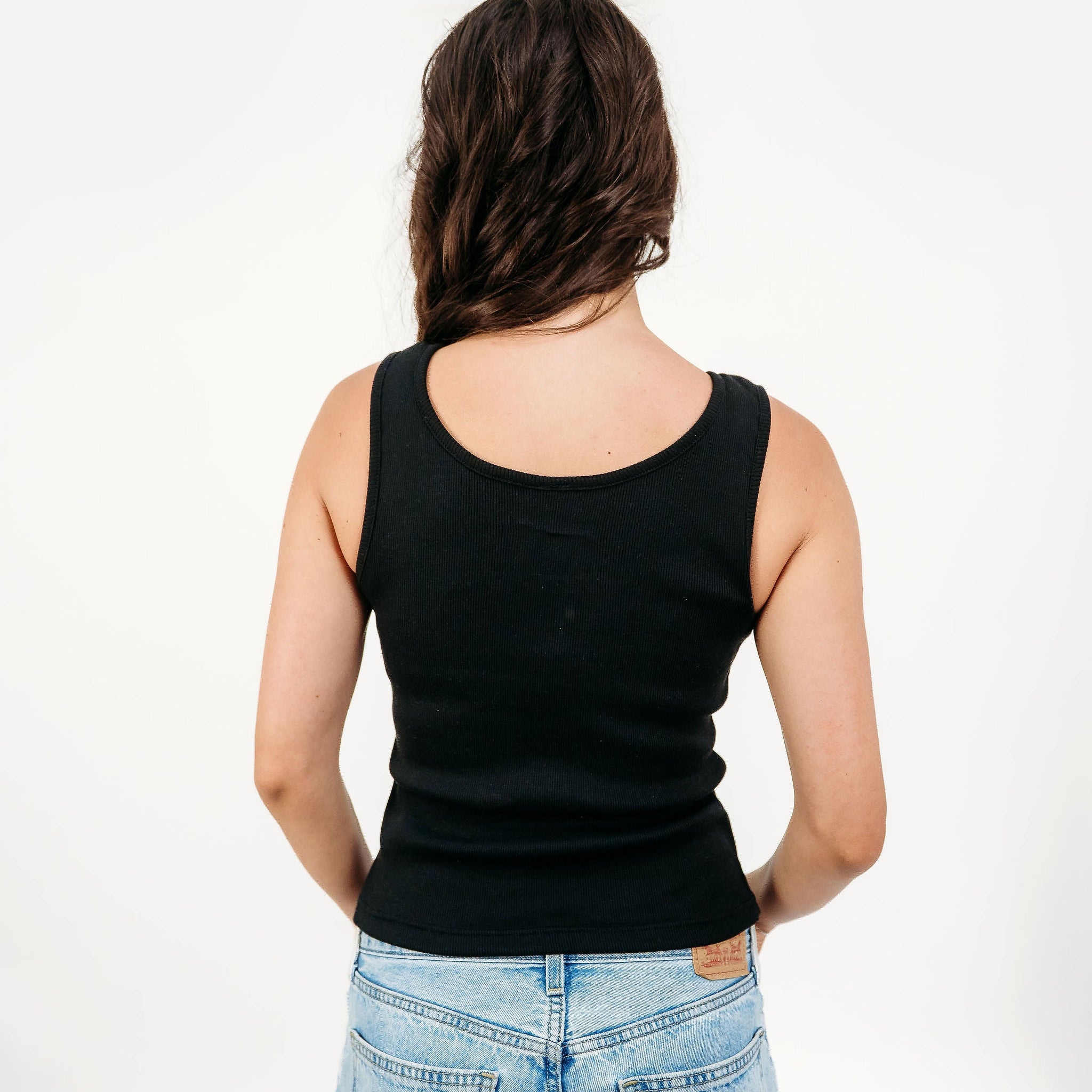 Iowa Hawkeyes Tigerhawk Sequin Ribbed Tank