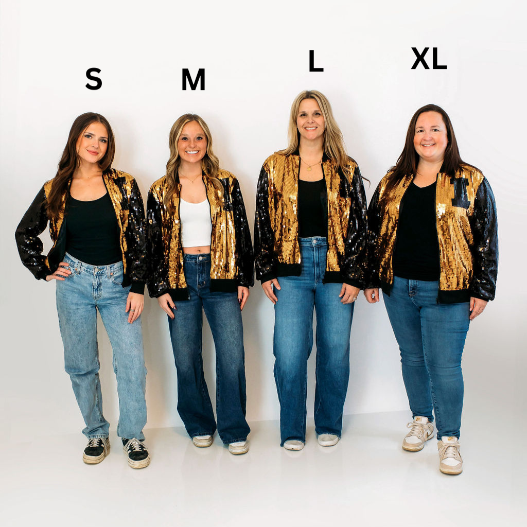 Iowa Game Day Outfit. Iowa Hawkeyes Sequin Jacket