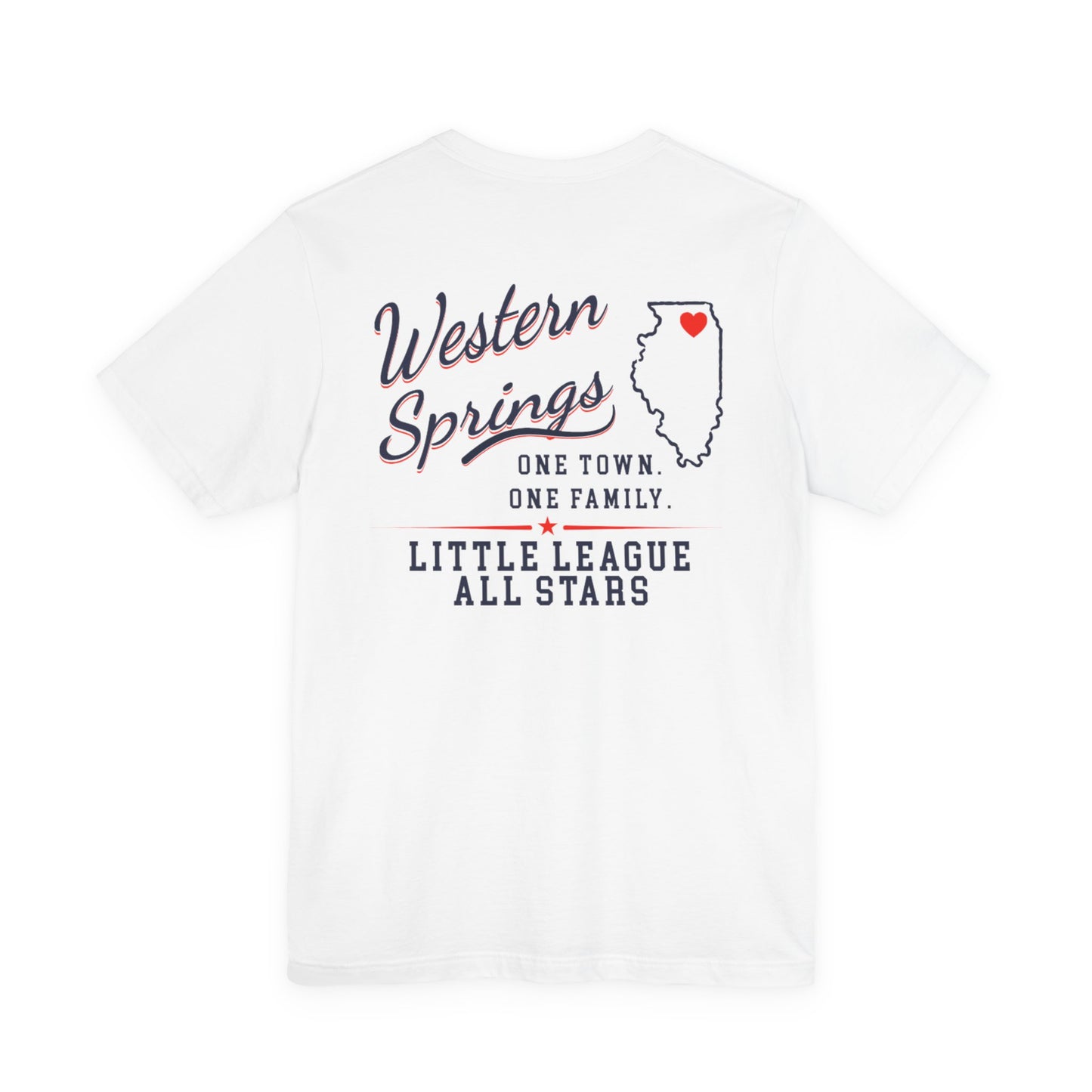 Western Springs Little League All Stars Tee